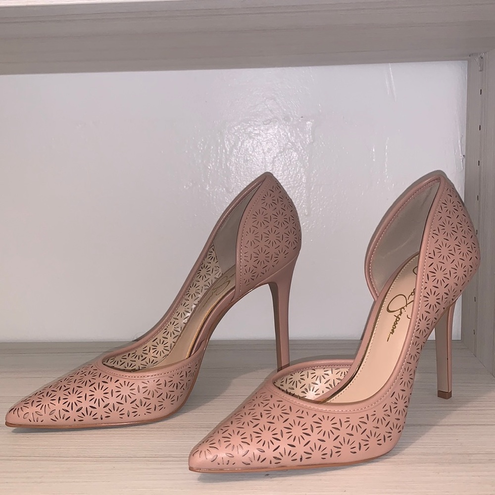 Jessica Simpson Claudette Pumps- Dusty Pink